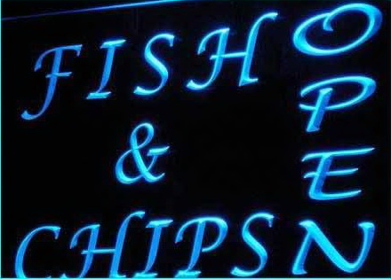 OPEN Fish Chips Cafe Restaurant